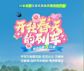 开往春天的列车—贵州赏花品质5日游